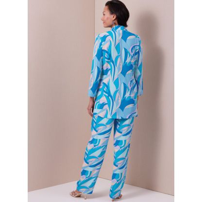 Patron Butterick 6976/B5 - Ensemble de vêtement s de détente 2