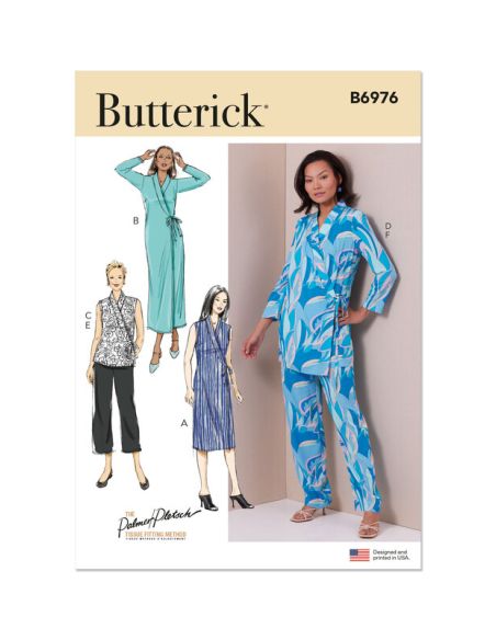 Patron Butterick 6976/B5 - Ensemble de vêtement s de détente