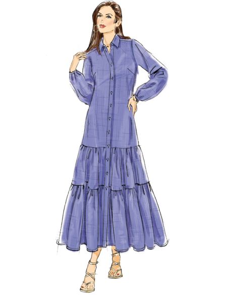 Patron Butterick 6977/H5 - Robe