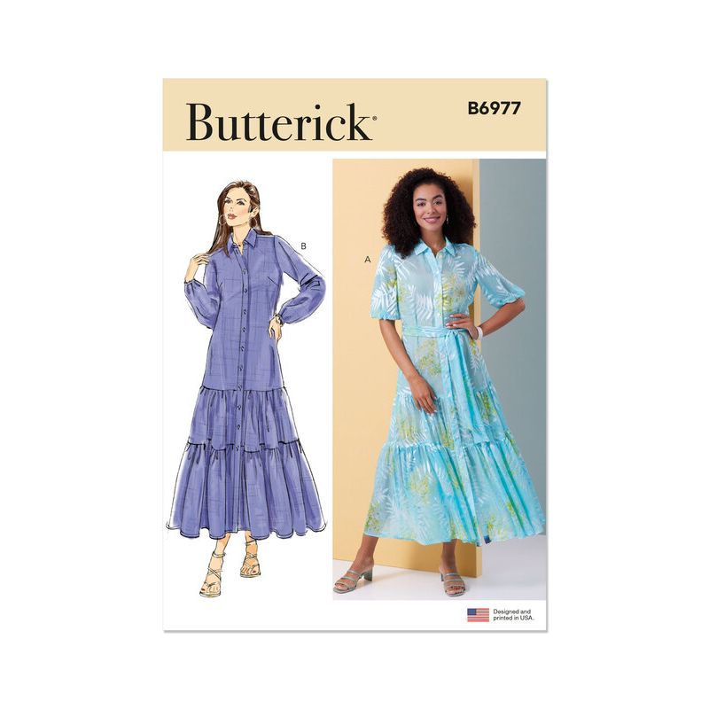 Patron Butterick 6977/H5 - Robe