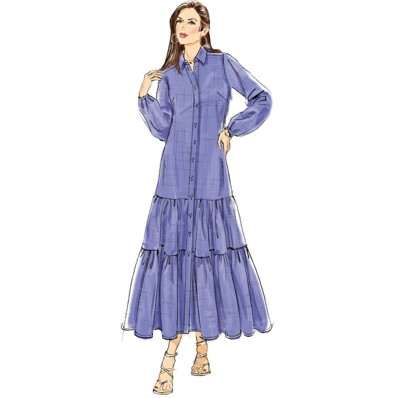 Patron Butterick 6977/H5 - Robe