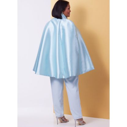 Patron Butterick 6978/AA - Cape, haut et pantalon 2