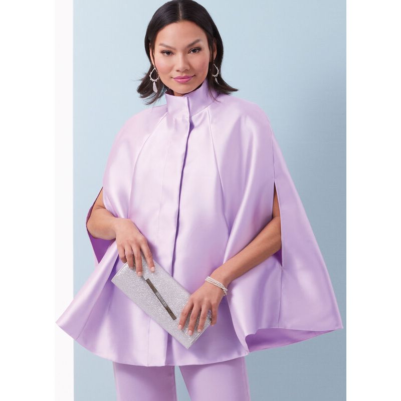 Patron Butterick 6978/AA - Cape, haut et pantalon