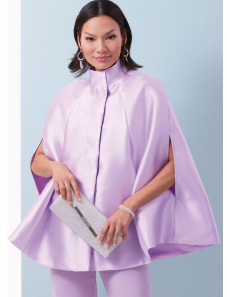 Patron Butterick 6978/AA - Cape, haut et pantalon