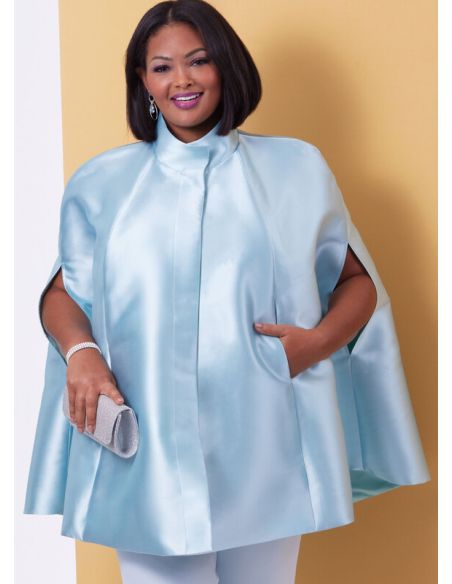 Patron Butterick 6978/AA - Cape, haut et pantalon