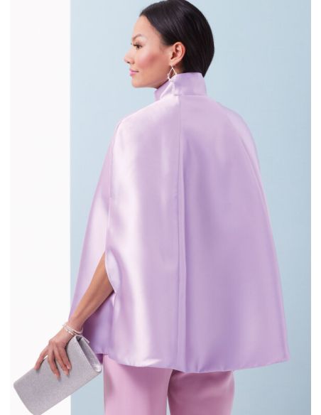 Patron Butterick 6978/AA - Cape, haut et pantalon