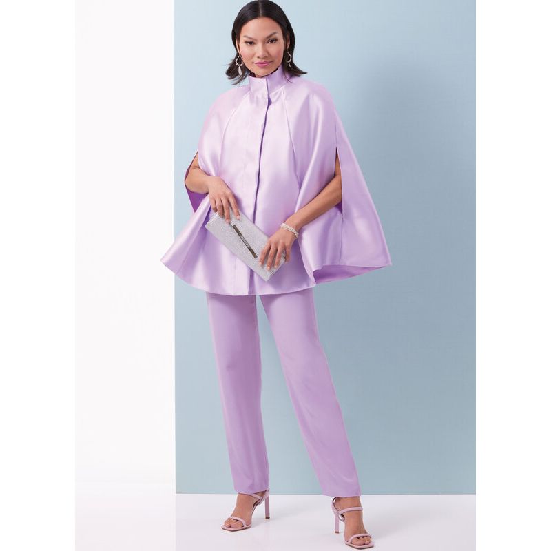 Patron Butterick 6978/AA - Cape, haut et pantalon