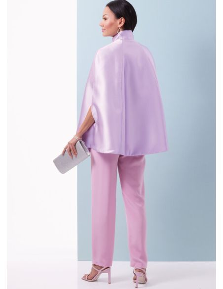 Patron Butterick 6978/AA - Cape, haut et pantalon