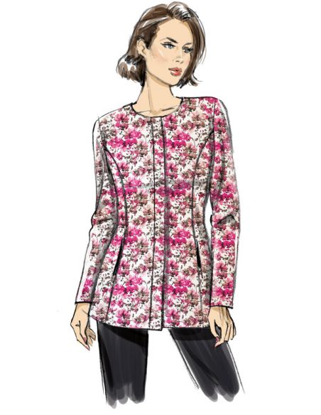 Patron Butterick 6979/B5 - Veste