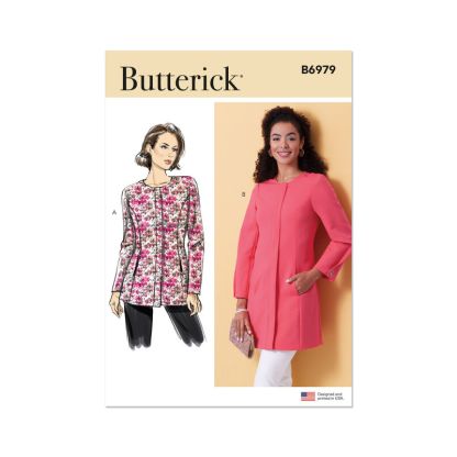 Patron Butterick 6979/B5 - Veste