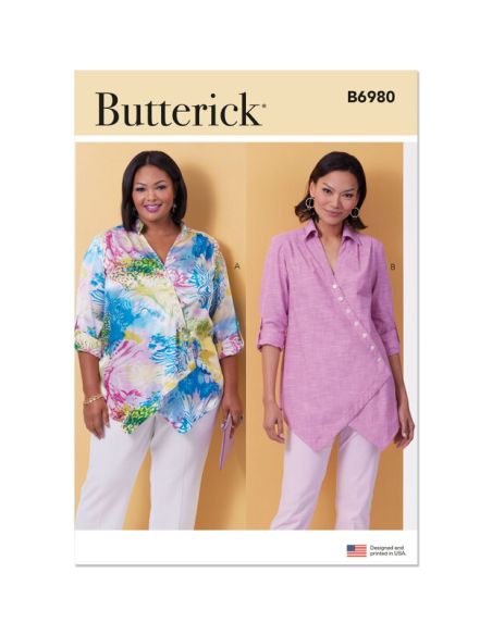 Patron Butterick 6980/AA - Chemise