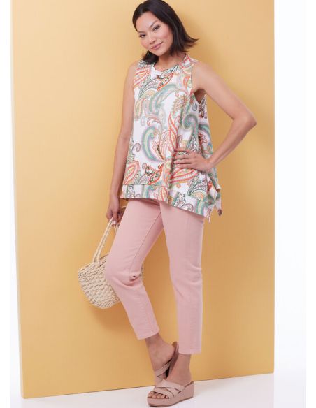 Patron Butterick 6981/A - Haut