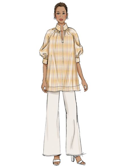 Patron Butterick 6982/B5 - Tunique et jean