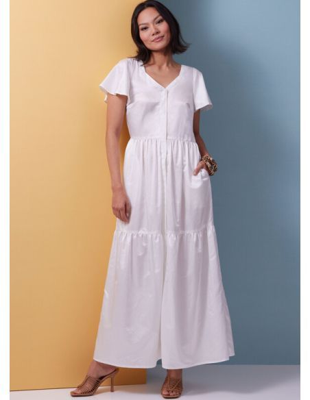 Patron Butterick 6983/A - Robe