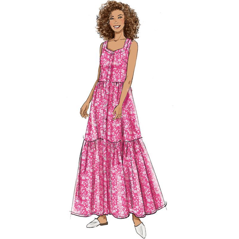 Patron Butterick 6983/A - Robe