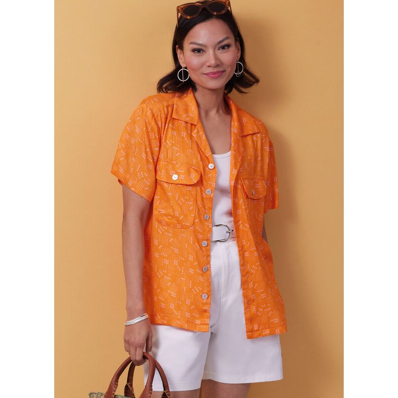 Patron Butterick 6984/A - Chemise, short et pantalon