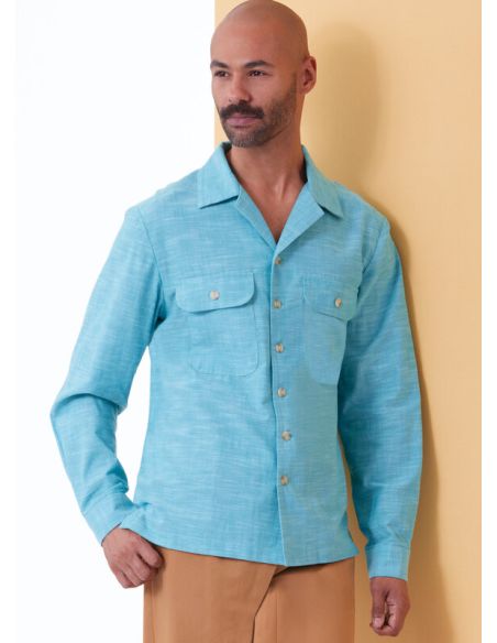 Patron Butterick 6984/A - Chemise, short et pantalon