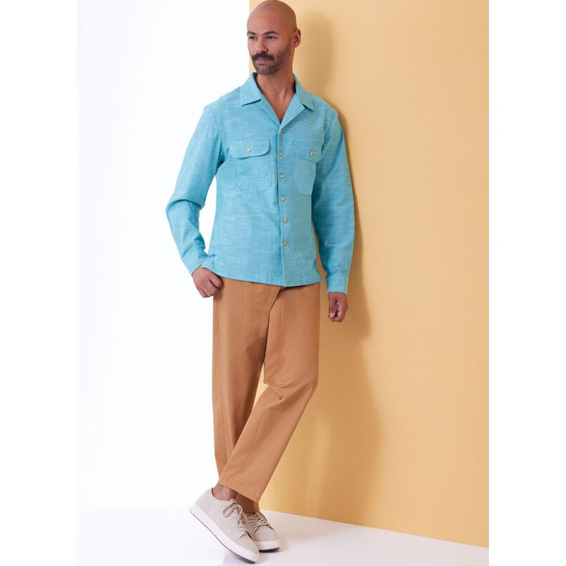 Patron Butterick 6984/A - Chemise, short et pantalon