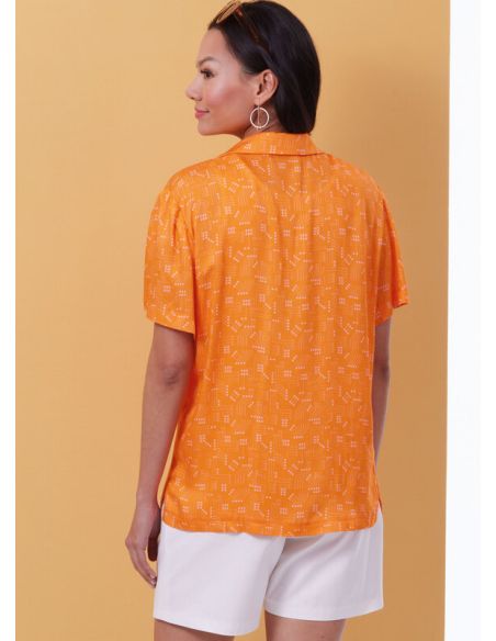 Patron Butterick 6984/A - Chemise, short et pantalon