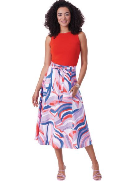 Patron Butterick 6986/A - Jupe