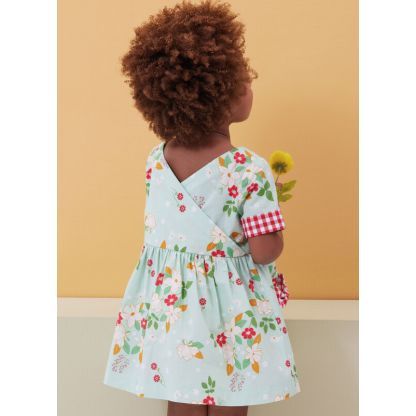 Patron Butterick 6987/A - Robe et barboteuse 2