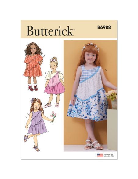 Patron Butterick 6988/A - Robe