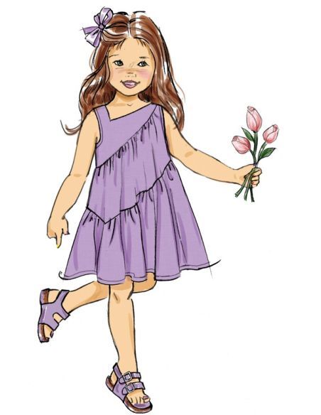 Patron Butterick 6988/A - Robe