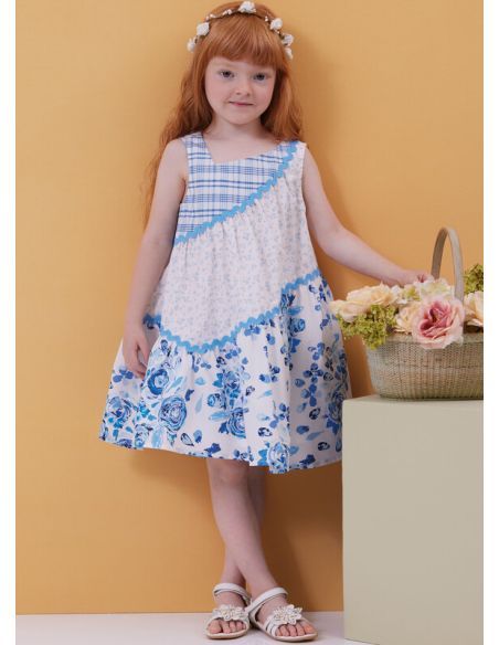 Patron Butterick 6988/A - Robe