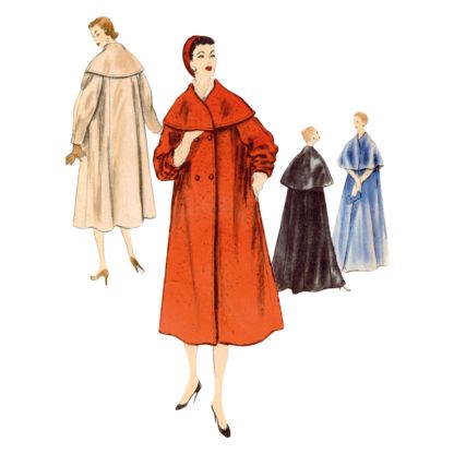 Patron Vogue 1977 H5 - Manteau 2