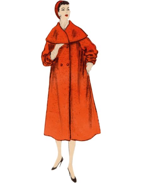 Patron Vogue 1977 H5 - Manteau