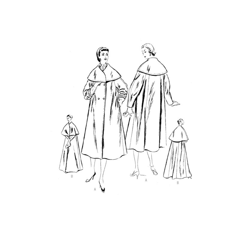 Patron Vogue 1977 H5 - Manteau