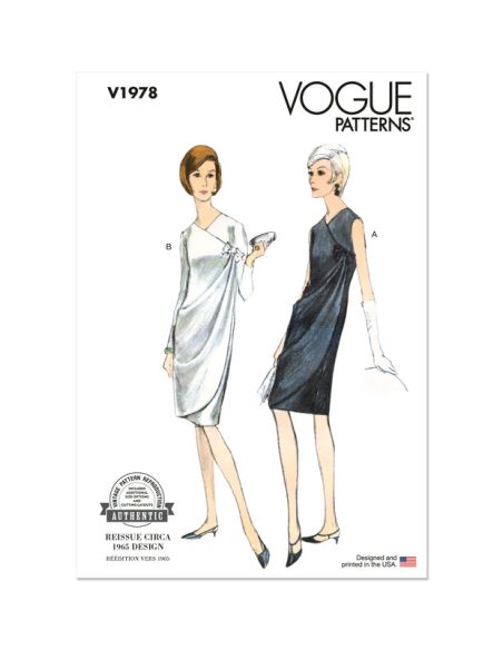 Patron Vogue 1978 B5 - Robe