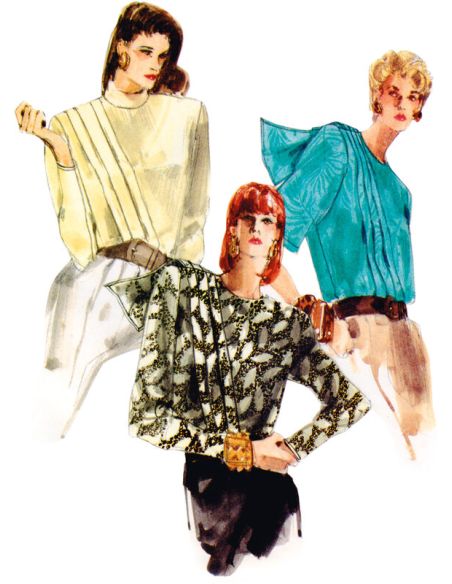 Patron Vogue 1980 B5 - Chemisier