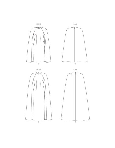 Patron Vogue 1982 B5 - Robe