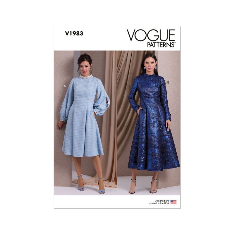 Patron Vogue 1983 H5 - Robe