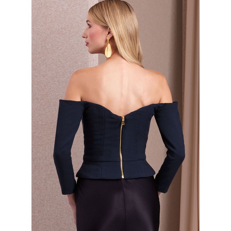 Patron Vogue 1984 B5 - Haut