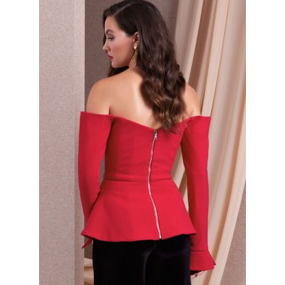 Patron Vogue 1984 B5 - Haut 2