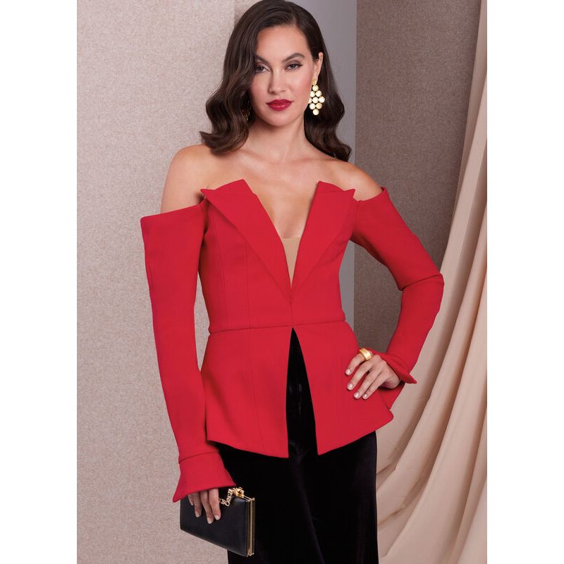 Patron Vogue 1984 B5 - Haut