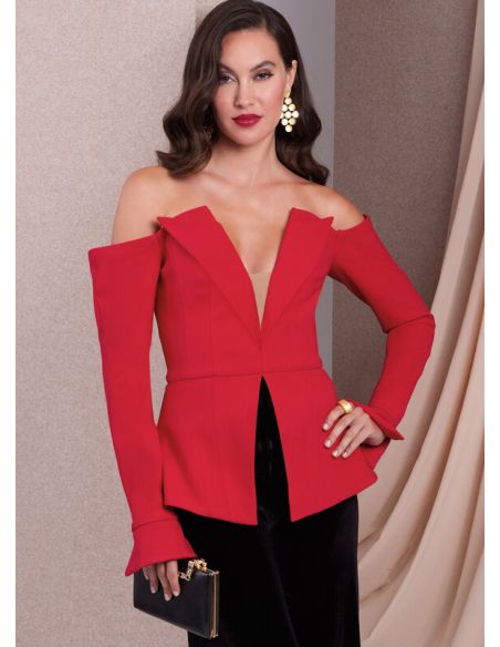 Patron Vogue 1984 B5 - Haut