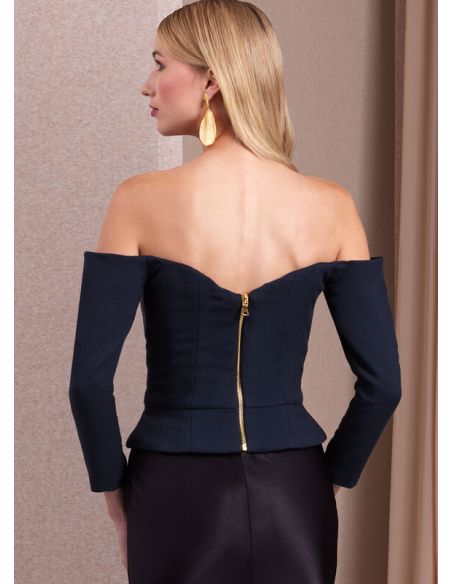 Patron Vogue 1984 B5 - Haut