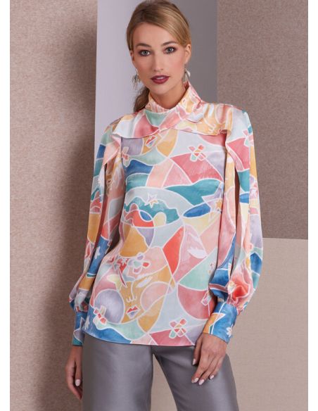 Patron Vogue 1985 AX5 - Haut