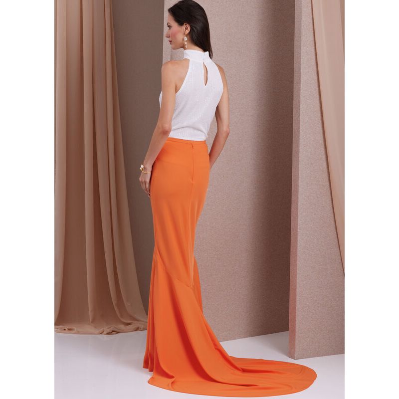 Patron Vogue 1986 B5 - Jupes longues