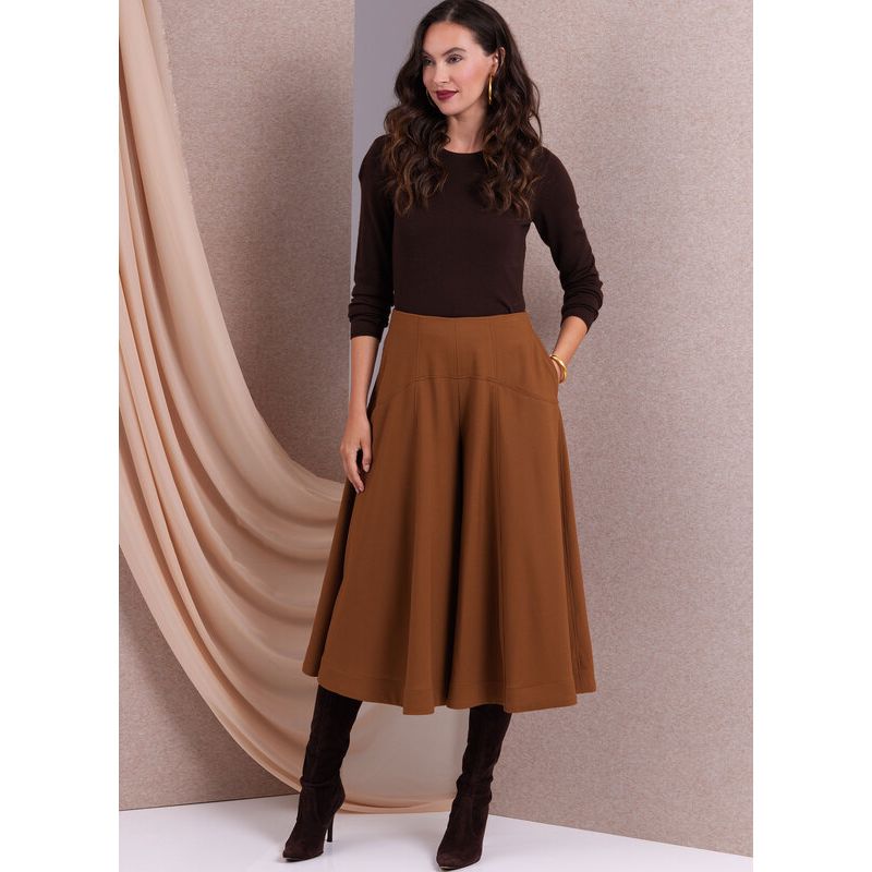 Patron Vogue 1987 B5 - Jupe