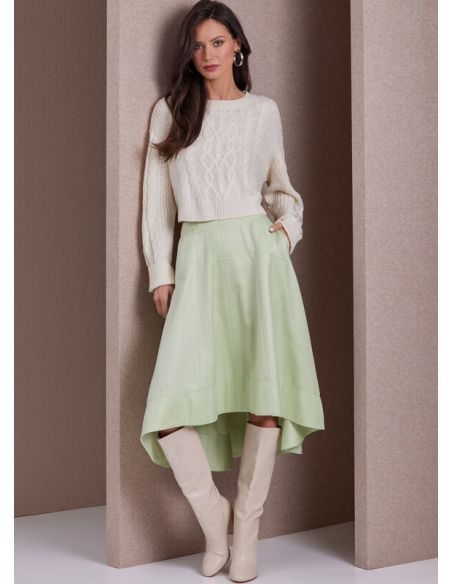 Patron Vogue 1987 B5 - Jupe