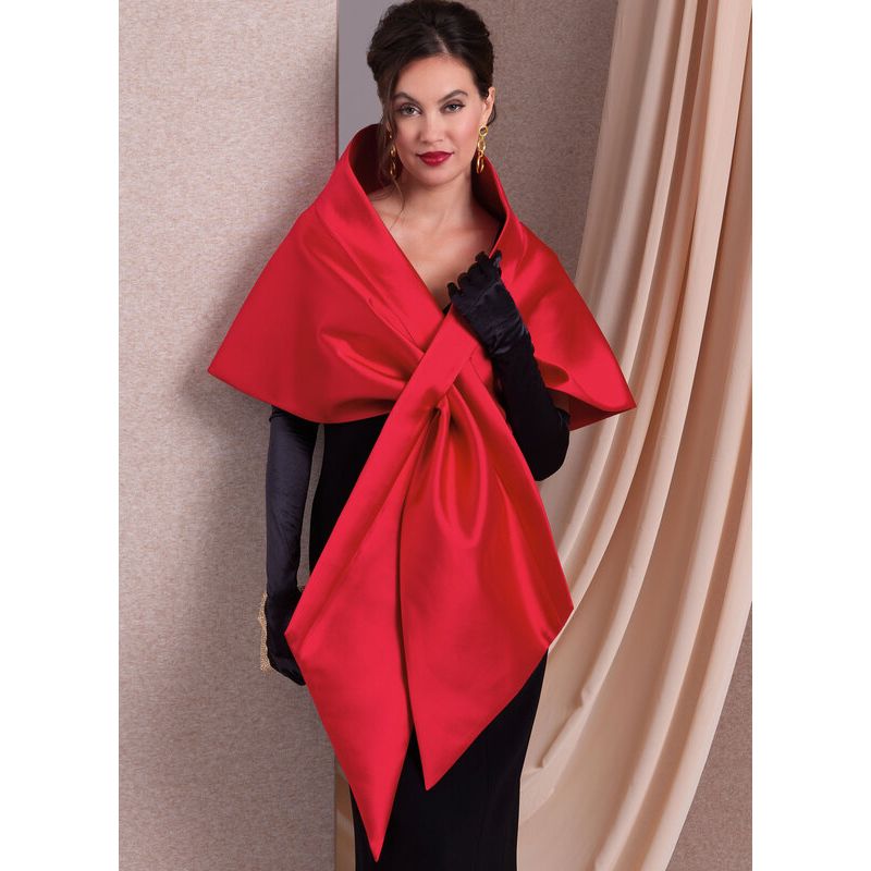 Patron Vogue 1991 A - Châles