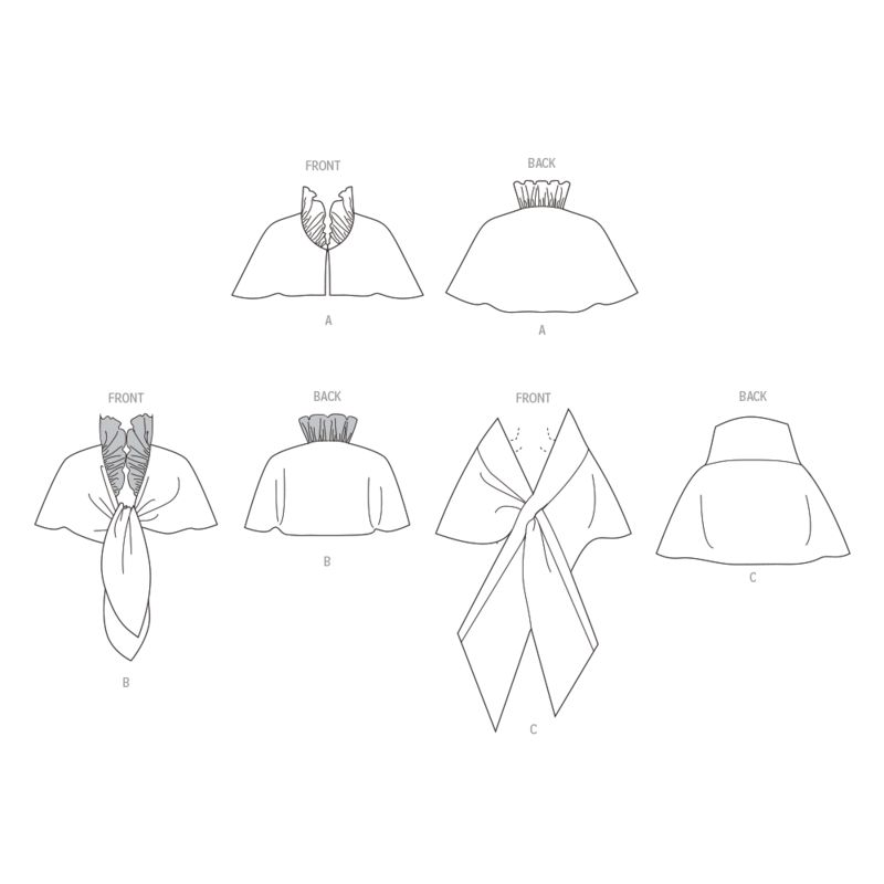 Patron Vogue 1991 A - Châles