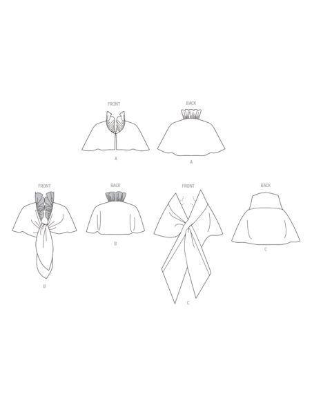 Patron Vogue 1991 A - Châles