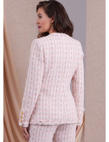 Patron Vogue 1992 B5 - Vestes semi ajustées, jupe et pantalon