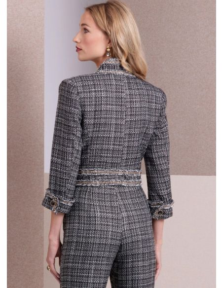 Patron Vogue 1993 H5 - Vestes et pantalon ajustées