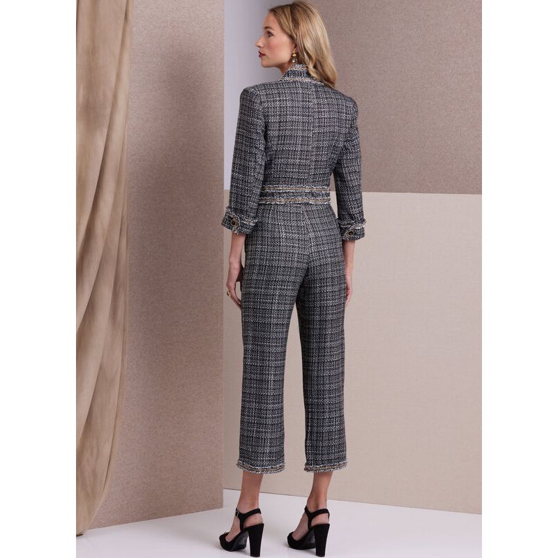 Patron Vogue 1993 H5 - Vestes et pantalon ajustées